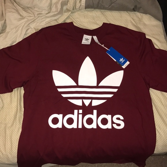 adidas Other - Brand new maroon adidas shirt